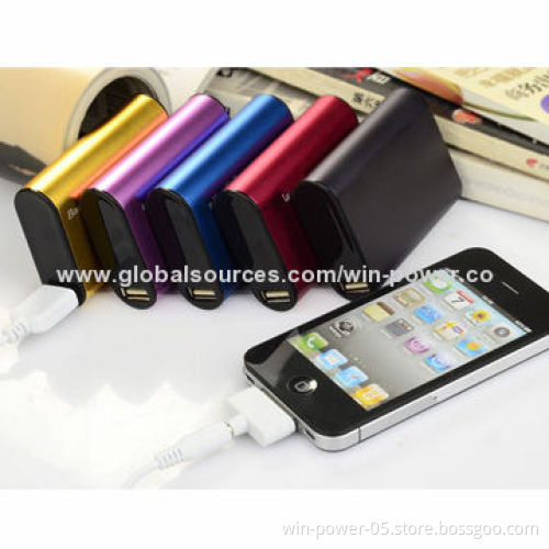 Portable Phone Charger with Circuit Inside to Protect Products from Short-circuit